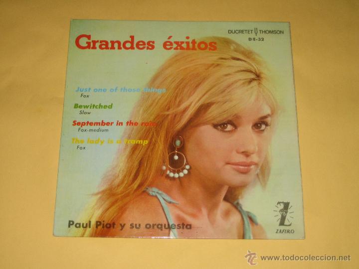 Disques de vinyle: PAUL PIOT - 1962