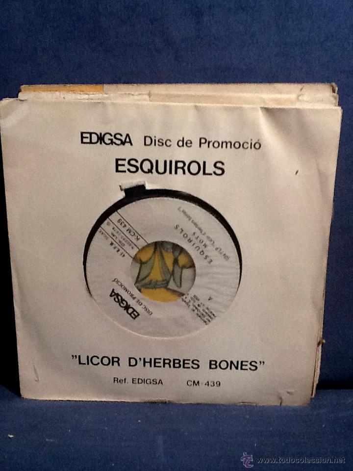 Discos de vinilo: ESQUIROLS - Mots / Refranys - Foto 1