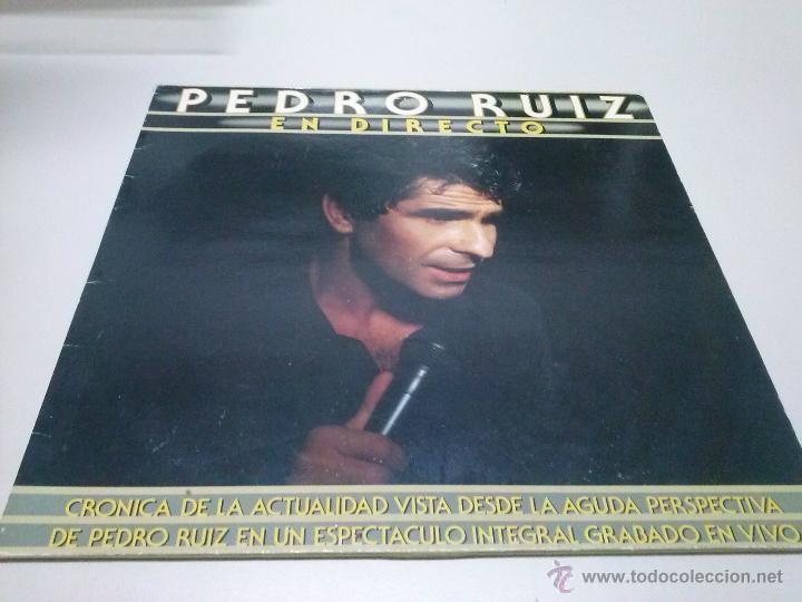 Discos de vinilo: PEDRO RUIZ EN DIRECTO - Foto 1