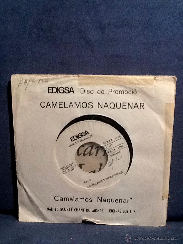 Discos de vinilo: MARIO MAYA - Camelamos naquenar - Foto 1