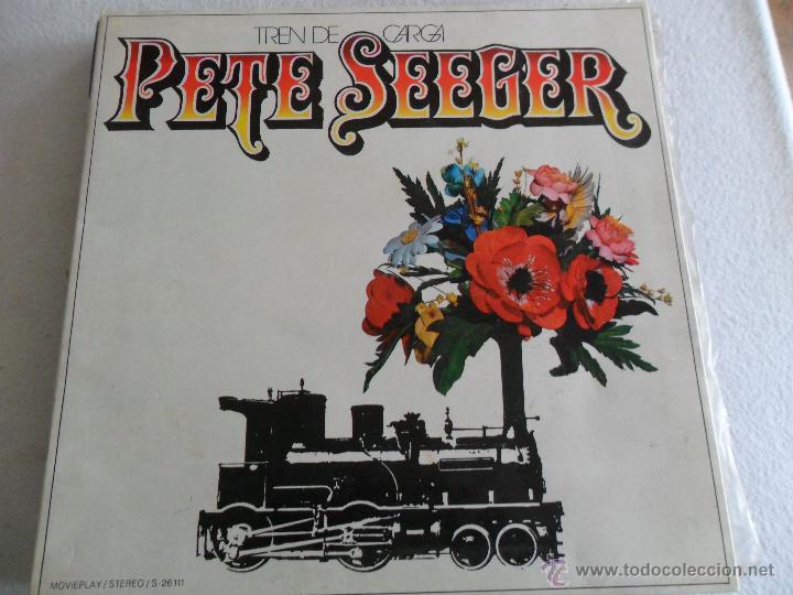 Discos de vinilo: PETER SEEGER - TREN DE CARGA 1972 - Foto 1