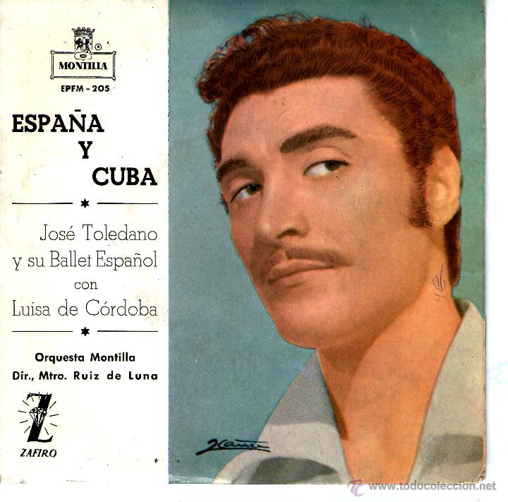 Discos de vinilo: JOSE TOLEDANO CON LUISA DE CORDOBA - Foto 1