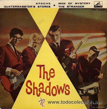 Discos de vinilo: The Shadows 7 EP Apache +3, spanish edit - Foto 1