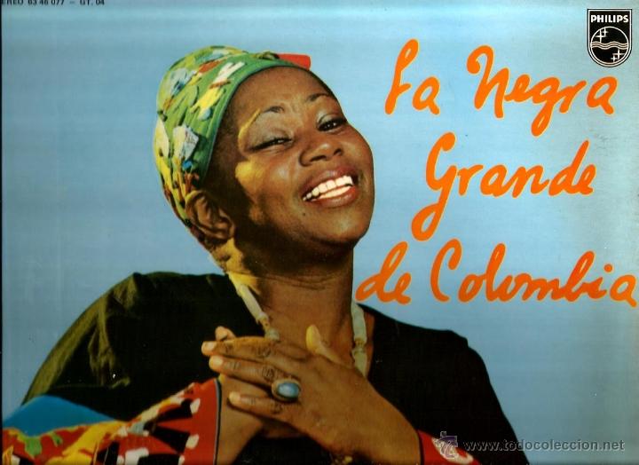 Vinyl records: LP LA NEGRA GRANDE DE COLOMBIA : (CUMBIA BAMBUCO AFRO SON PASILLO )
