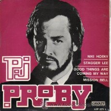 Discos de vinilo: P. J. PROBY 7' EP NIKI HOEKY +3, SPANISH EDIT