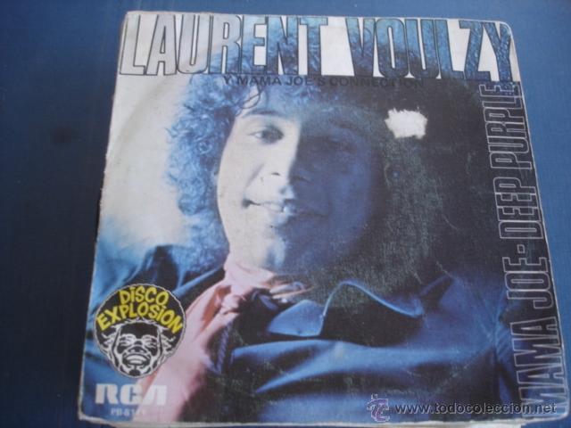 Discos de vinilo: LAURENT VOULZY   MAMA JOE - Foto 1