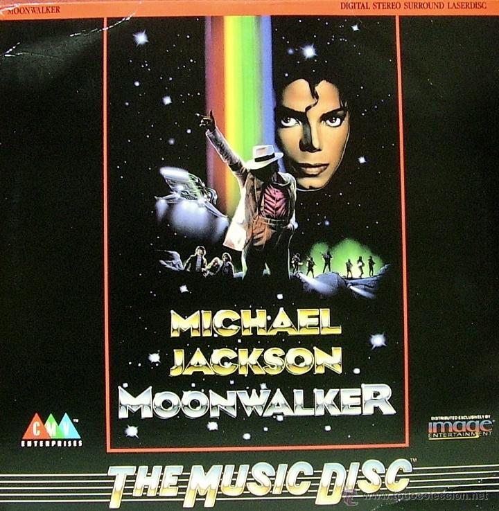 Discos de vinilo: MICHAEL JACKSON-MOONWALKER LP LASER DISC 1988 (USA) - Foto 1