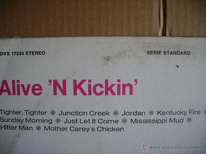 Discos de vinilo: ALIVE &acute;N KICKIN&acute; ----- SAME - Foto 2