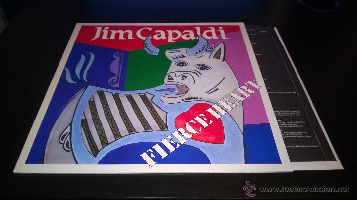 Discos de vinilo: JIM CAPALDI - FIERCE HEART - Foto 1