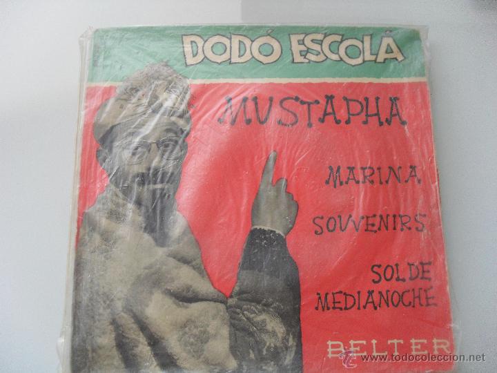 Discos de vinilo: DODO ESCOLA - MUSTAPHA + 3 EP 1960 - Foto 1