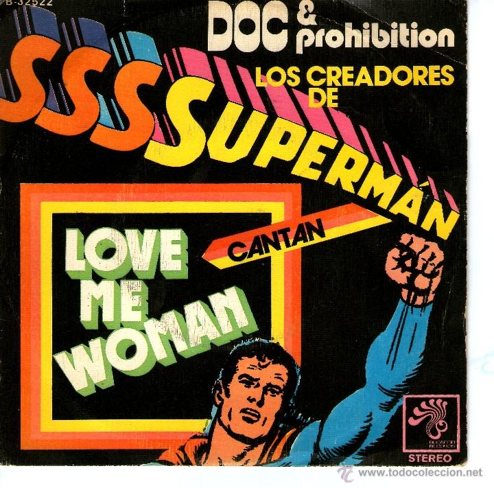 Discos de vinilo: DOC & PROHIBITION, LOVE ME WOMAN - Foto 1