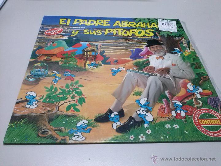 Discos de vinilo: EL PADRE ABRAHAM Y SUS PITUFOS - Foto 1