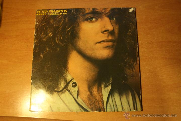 Discos de vinilo: PETER FRAMPTON, WHERE I SHOULD BE, AM RECORDS, 1979, SPAIN, LP - Foto 1