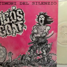 Discos de vinilo: DIGOS GOAT- TESTIMONI DEL SILENZIO- ITALIAN HARDCORE/ PUNK- 1990 LP-CLEAR VINYL + INSERT- EX/ NM.. Lote 41708157