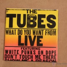 Discos de vinilo: THE TUBES - WHAT DO YOU WANT FROM LIVE. Lote 41715100