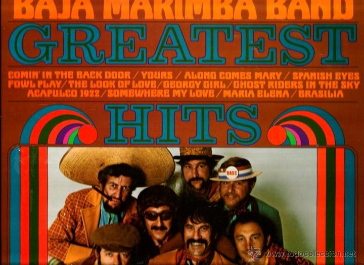 Discos de vinilo: LP BAJA MARIMBA BAND : GREATEST HITS - Foto 1