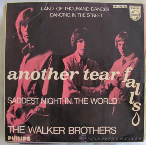 Discos de vinilo: THE WALKER BROTHERS - ANOTHER TEAR FALLS - EP DE 1966 - Foto 3