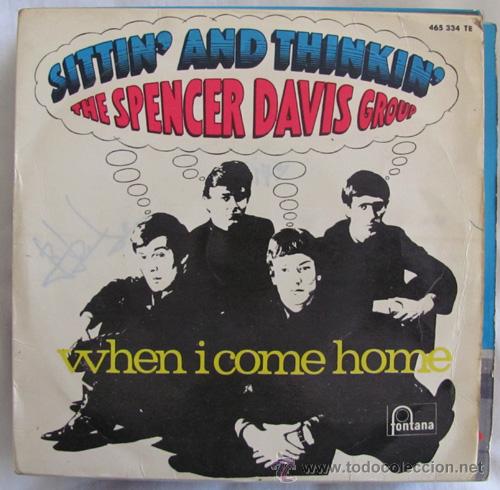 Discos de vinilo: THE SPENCER DAVIS GROUP - SITTIN AND THINKING - EP DE 1966 - Foto 2