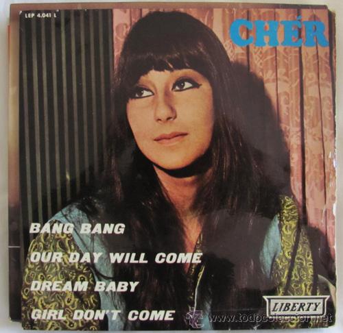 Discos de vinilo: CHER - BANG BANG - EP - Foto 1