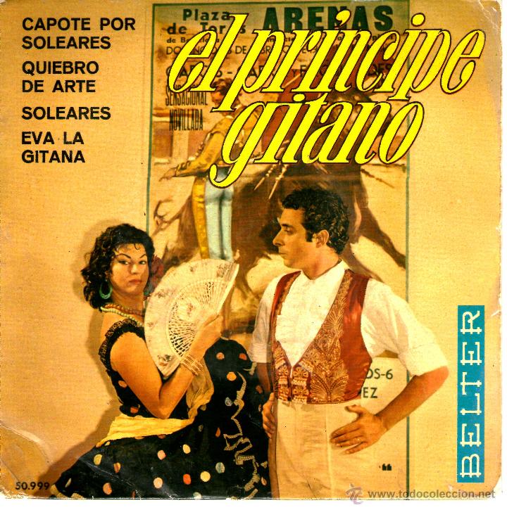 Discos de vinilo: EL PRINCIPE GITANO CAPOTE - Foto 1