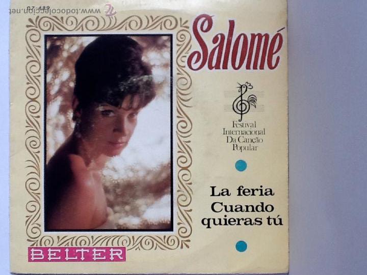 Discos de vinilo: SALOM&Eacute; - La feria / Cuando quieras t&uacute; - Foto 1