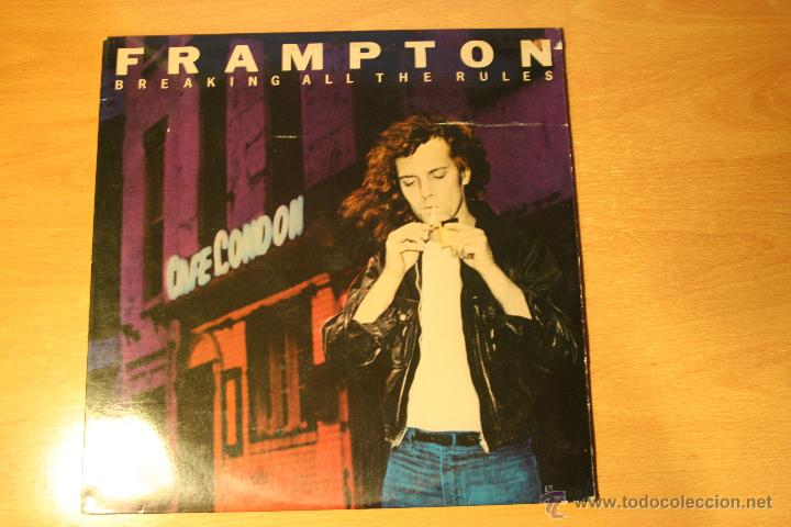 Discos de vinilo: PETER FRAMPTON,, BREAKING ALL THE RULES, 81, AM RECORDS, SPAIN, LP - Foto 1