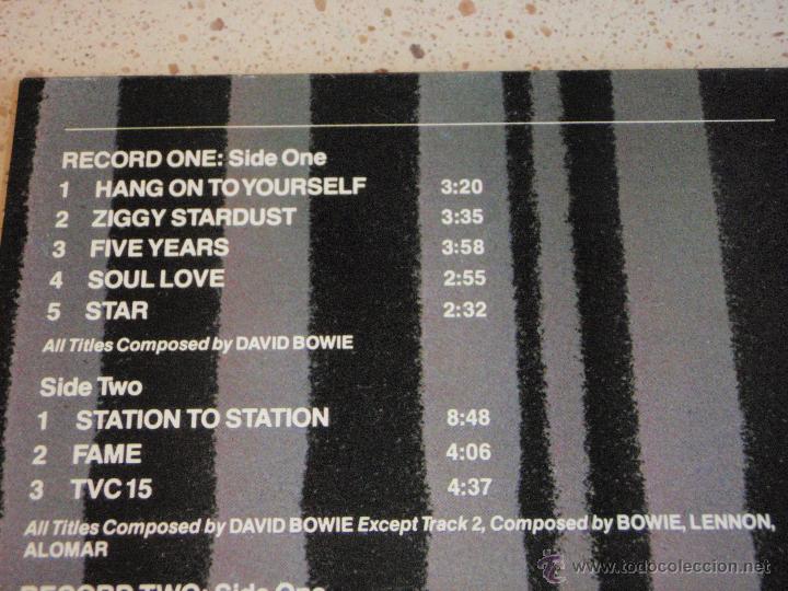 Discos de vinilo: DAVID BOWIE ( STAGE ) DOBLE LP33 1978 - GERMANY RCA* - Foto 4