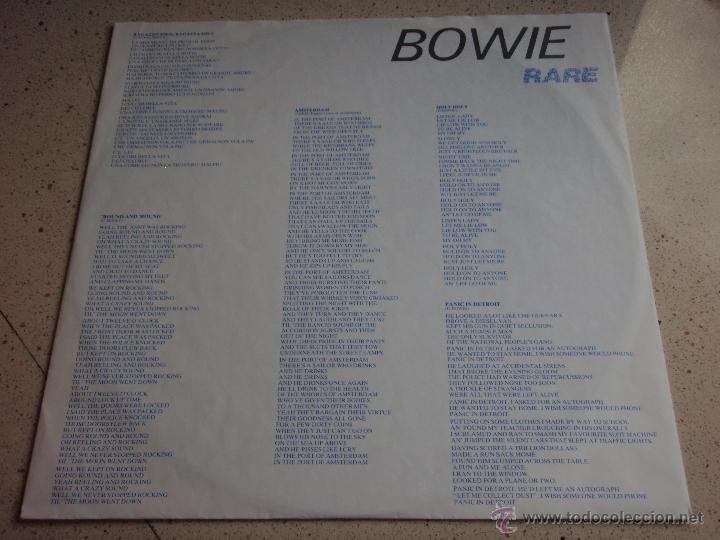 Discos de vinilo: DAVID BOWIE - RARE 1982 - GERMANY LP RCA* - Foto 3