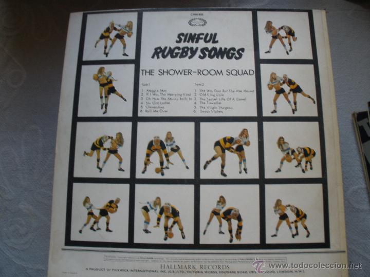 Discos de vinilo: sinful rugby songs - Foto 2