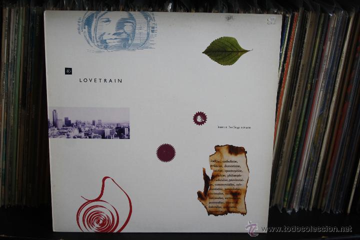 Discos de vinilo: LOVETRAIN, HUMAN FEELING RETURN,VIRGIN, 89, MADE IN UK, LP - Foto 1