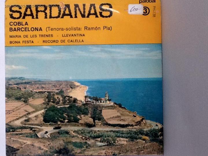 Discos de vinilo: COBLA BARCELONA - Sardanas - EP Palobal 1967 (PH-138) - Foto 1