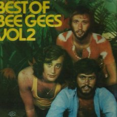 Discos de vinilo: BEST OF BEE GEES LP SELLO RSO AÑO 1973. Lote 41763051