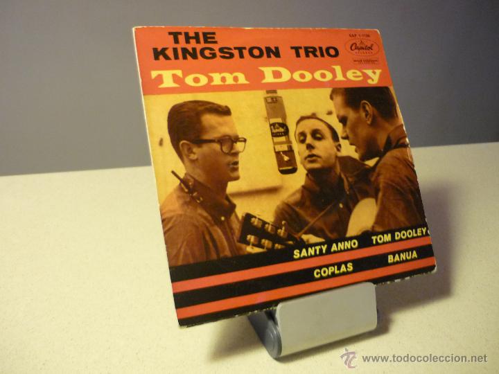 Discos de vinilo: THE KINGSTON TRIO TOM DOOLEY EP - Foto 1