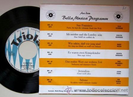 Discos de vinilo: ROBERTINO - O SOLE MIO - EDICI&Oacute;N SUIZA - Foto 2