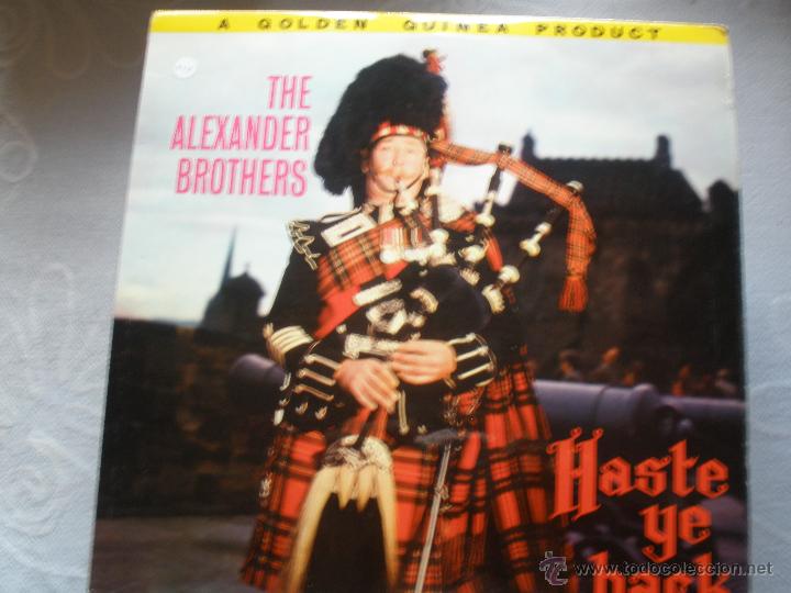 Discos de vinilo: THE ALEXANDER BROTHERS A HASTE YE BACK - Foto 1