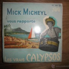 Discos de vinilo: MICK MICHEYL . POR DANSER LE CALYPSO + 3.EP. PATHÉ. EDICION FRANCESA. Lote 42423738