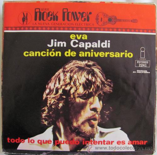 Discos de vinilo: JIM CAPALDI - EVA - EP MEXICANO - Foto 1