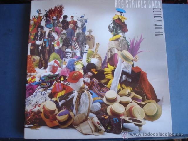 Discos de vinilo: ELTON JOHN REG STRIKES BACK GATEFOLD - Foto 1