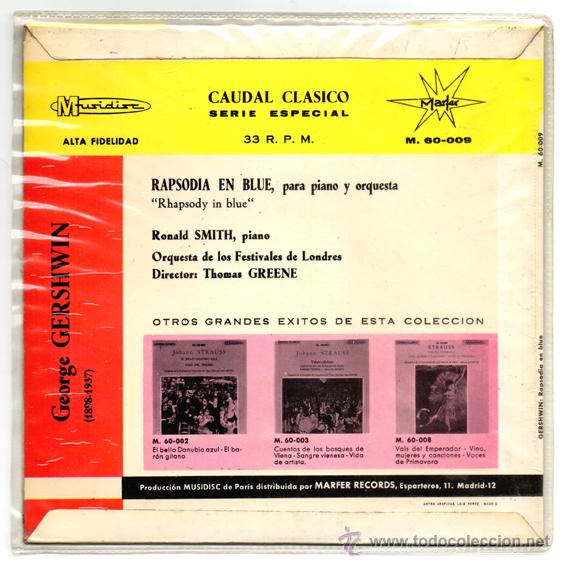 Discos de vinilo: George Gershwin, Rhapsody in blue - Foto 2