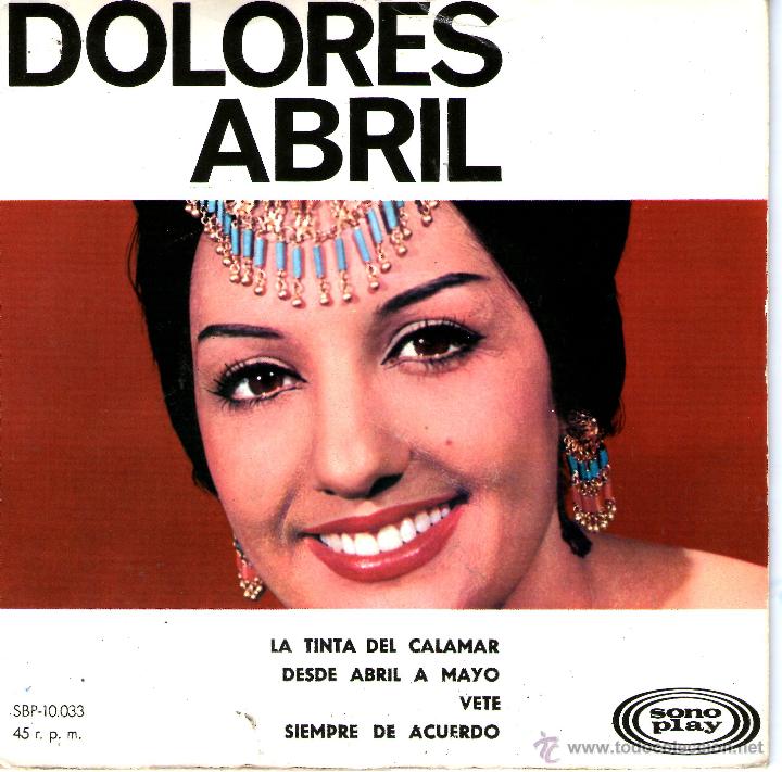Discos de vinilo: DOLORES ABRIL - LA TINTA DEL CALAMAR - Foto 1