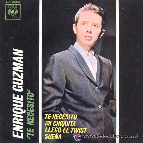 Discos de vinilo: ENRIQUE GUZMAN - TE NECESITO - EP - Foto 1
