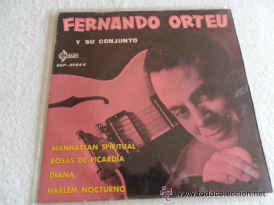 Discos de vinilo: FERNANDO ORTEU - MANHATTAN SPERITUAL + 3 EP 1961 - Foto 1