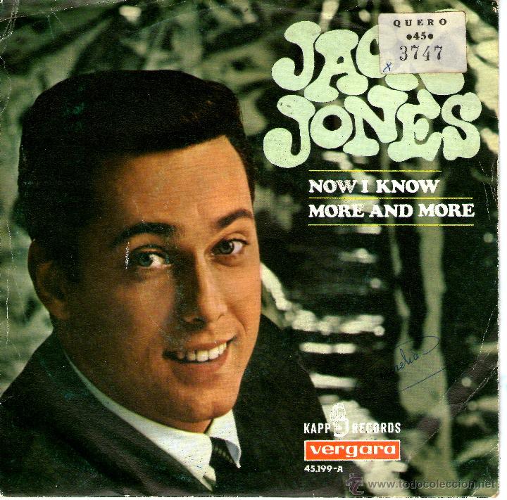 Discos de vinilo: JACK JONES NOW I KNOW - Foto 1