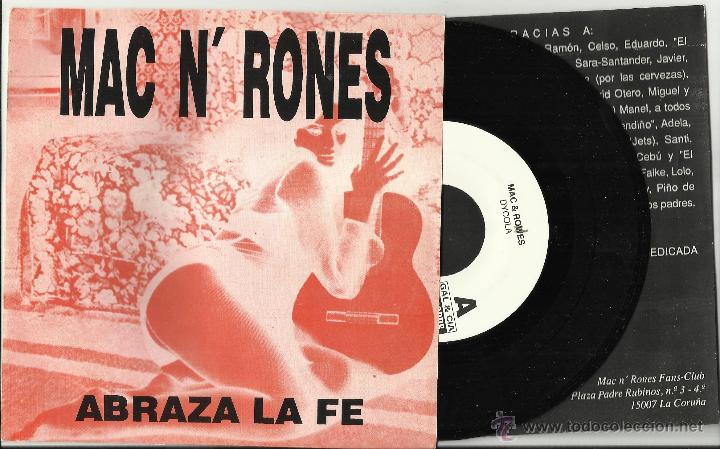 Discos de vinilo: MAC N RONES EP ABRAZA LA FE ESPA&Ntilde;A 1996 - Foto 1