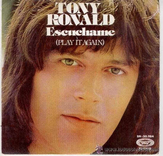 Discos de vinilo: TONY RONALD - ESCUCHAME (PLAY IT AGAIN) - Foto 1