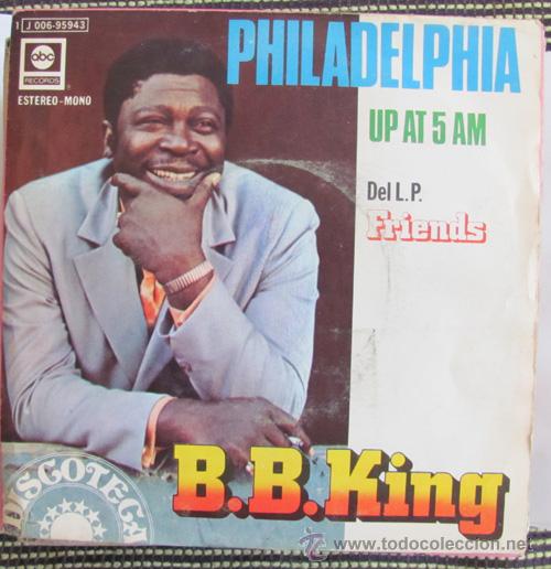 Discos de vinilo: B.B. KING - PHILADELPHIA - SINGLE 1975 - Foto 1