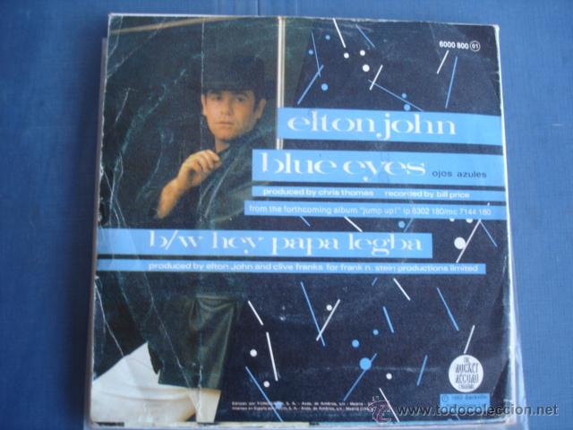 Discos de vinilo: ELTON JOHN BLUE EYES - Foto 2