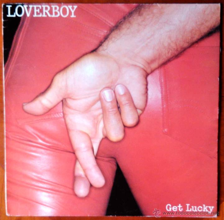 Discos de vinilo: LOVERBOY - GET LUCKY - LP ESPA&Ntilde;A - Foto 1