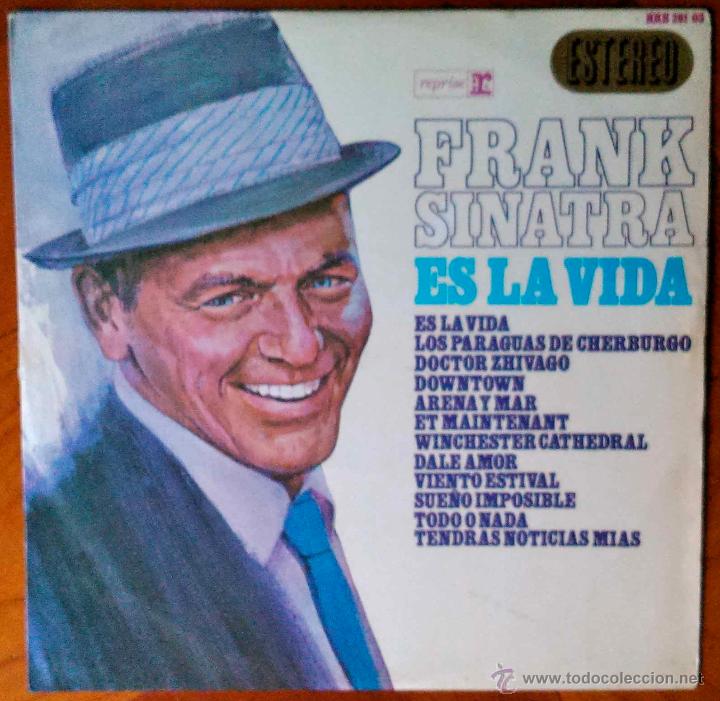 Discos de vinilo: FRANK SINATRA - ES LA VIDA - LP ESPA&Ntilde;A ORIGINAL - Foto 1