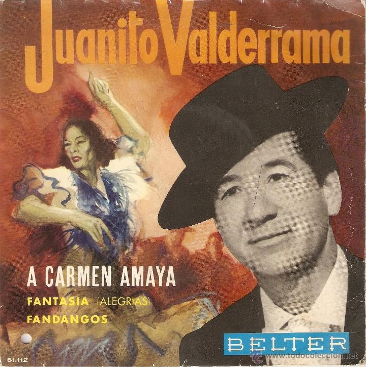 Discos de vinilo: Vendo Single de Juanito Valderrama - Foto 1